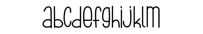 Bollotthe Font LOWERCASE