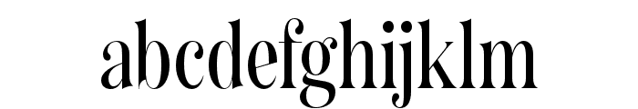 Bolognia Regular Font LOWERCASE