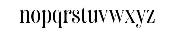 Bolognia Regular Font LOWERCASE