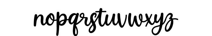 Bolyna Font LOWERCASE