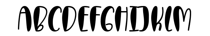 Bomby Font UPPERCASE