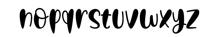Bomby Font LOWERCASE