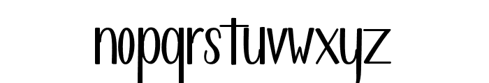 Bomstrought Font LOWERCASE