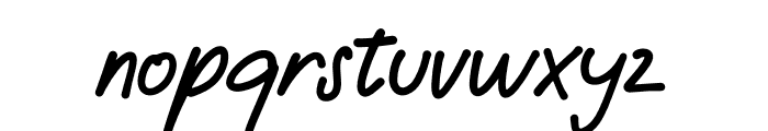 Bonapite Font LOWERCASE