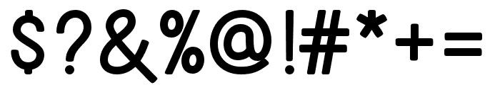 Bondan-Regular Font OTHER CHARS