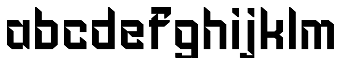 Bondari Font LOWERCASE