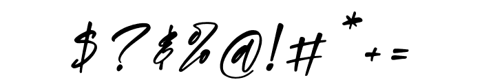 Bondisha Shelotta Italic Font OTHER CHARS