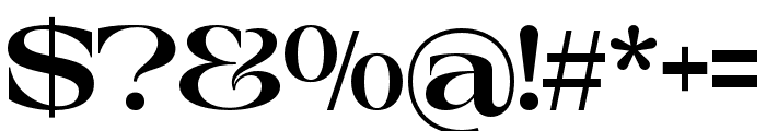 Bondist-Regular Font OTHER CHARS