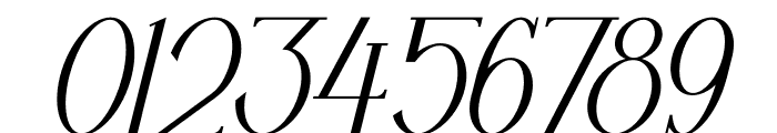 Bonefa Italic Font OTHER CHARS