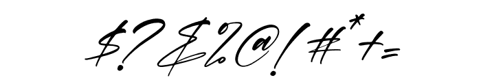 Bonefista Signate Italic Font OTHER CHARS