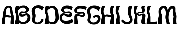Bonema-Regular Font UPPERCASE
