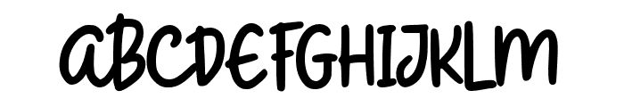 BongkyRegular Font UPPERCASE