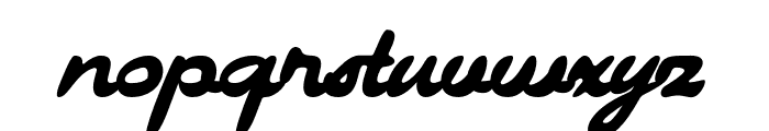 Bonitte Font LOWERCASE