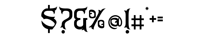 BonsGrome-Regular Font OTHER CHARS