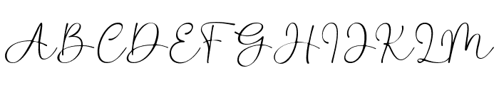 Bontana-Regular Font UPPERCASE