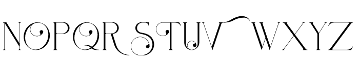 Bontias Font UPPERCASE