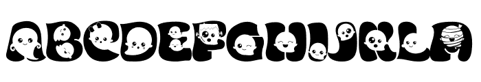 Boo Cutie Font UPPERCASE