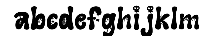 Boogeyman Decorative 1 Font LOWERCASE