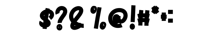 Boogie Font OTHER CHARS
