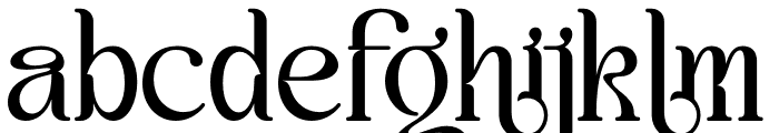 Boogo Font LOWERCASE