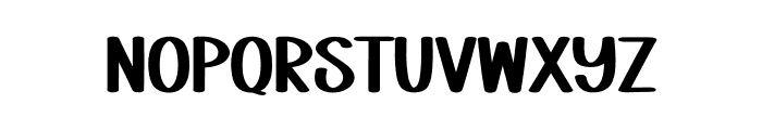 Book Sample Font UPPERCASE