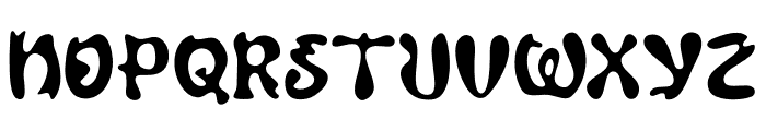 Boosco Aurora Font UPPERCASE