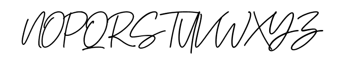 Boostard Signature Font UPPERCASE