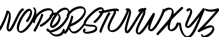 Bootilla Regular Font UPPERCASE