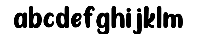 Boque Regular Font LOWERCASE