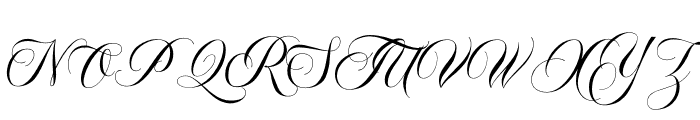 Bordemile-Regular Font UPPERCASE
