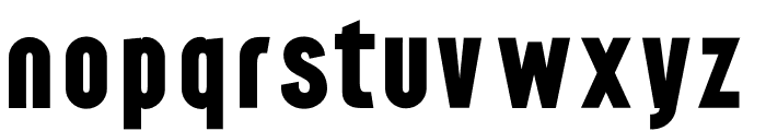 Borela Black Font LOWERCASE