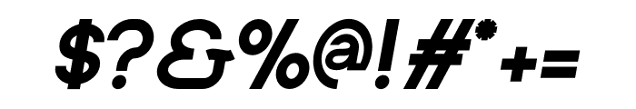Boreland Italic Font OTHER CHARS