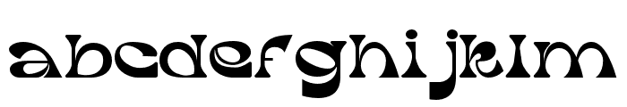 Boreta-Regular Font LOWERCASE