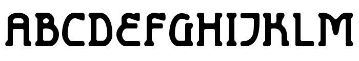 Bornine Rough Regular Font UPPERCASE