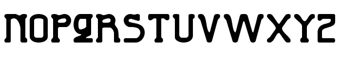 Bornine Rough Regular Font UPPERCASE