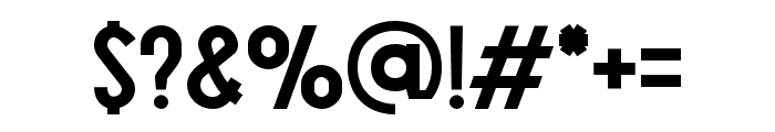 Bosen-Regular Font OTHER CHARS