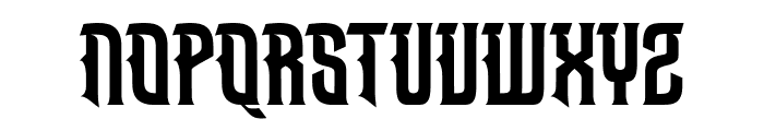 Bosghard Font UPPERCASE