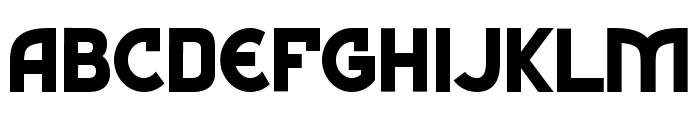 Bosh Uniqurs Regular Font UPPERCASE