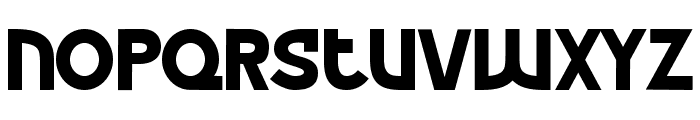 Bosh Uniqurs Regular Font UPPERCASE