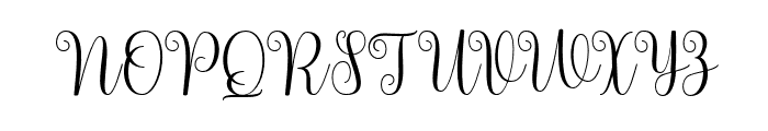 Bostek Regular Font UPPERCASE