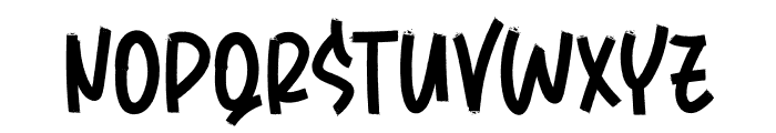 Boster Font LOWERCASE