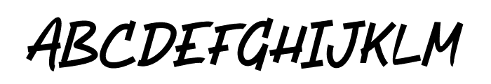 Bostheg Font LOWERCASE