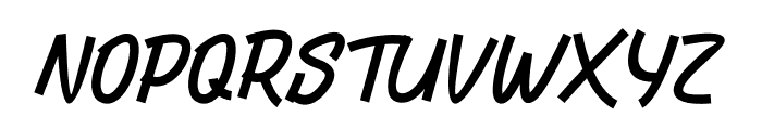 Bostheg Font LOWERCASE