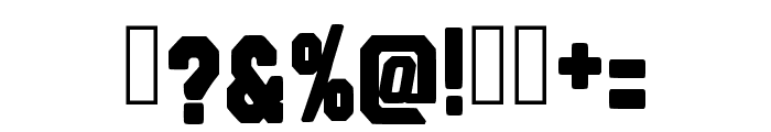 Boston Football Regular Font OTHER CHARS