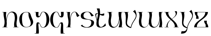 Botaky Medium Font LOWERCASE