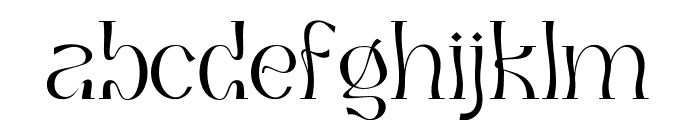 Botaky Regular Font LOWERCASE