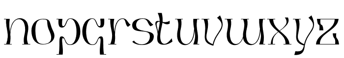 Botaky Regular Font LOWERCASE