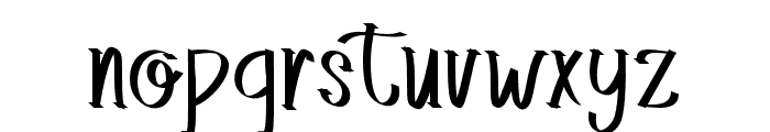 BotamilElastic Font LOWERCASE