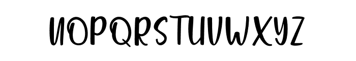 Bottagif Font UPPERCASE