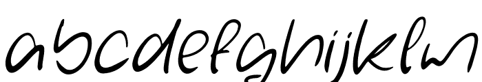 Bottanic Hustle Italic Font LOWERCASE